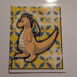 Pokemon - Dragonite - Topps Merlin Sticker - Series 1 - #164/240 - 1999 - Image 1