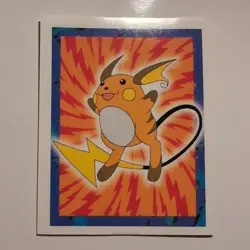 Pokemon - Raichu - Topps Merlin Sticker - Series 1 - #26/240 - 1999 - Image 1