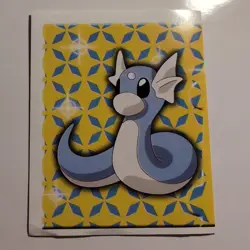 Pokemon - Dratini - Topps Merlin Sticker - Series 1 - #162/240 - 1999 - Image 1