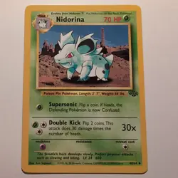 Nidorina - Pokemon TCG Karte - Jungle - 40/64 - 1999 - English - Image 1