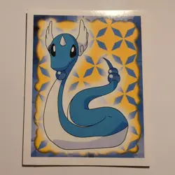 Pokemon - Dragonair - Topps Merlin Sticker - Series 1 - #148/240 - 1999 - Image 1