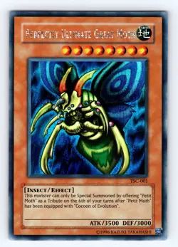 Yugioh Perfectly Ultimate Great Moth TSC-001 Secret Rare - NM 💎 - Image 1