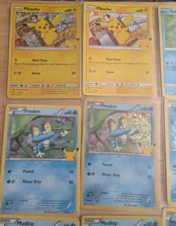 Pokemon 25th Anniversary (All Holo And Non Holo) Mcdonalds Full 50 card Set - Image 2