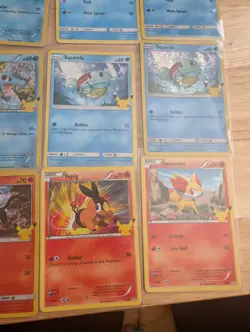 Pokemon 25th Anniversary (All Holo And Non Holo) Mcdonalds Full 50 card Set - Image 5