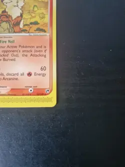 Arcanine EX Sandstorm 15/100 Pokemon Card - Image 4
