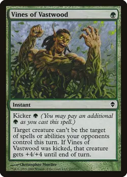 Vines of Vastwood Regular - Zendikar MTG-LP - Image 1