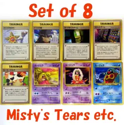 Banned Art Japanese Pokemon Card Misty's Tears Slot Game Sabrina's Gaze Jynx Moo - Image 1