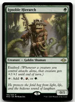 Ignoble Hierarch #166 (NM) Modern Horizons 2 MH2 Magic MTG - Image 1