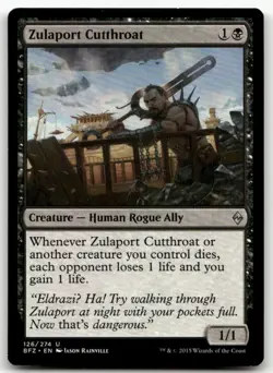Zulaport Cutthroat #126 (NM) Battle for Zendikar BFZ Magic MTG - Image 1