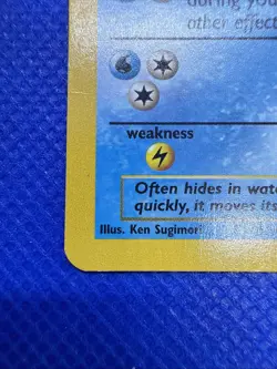 Wartortle 42/102 Base Set Uncommon Vintage Pokemon Card WOTC TCG English LP - Image 5