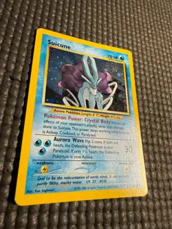 Pokemon Card Suicune Neo Revelation 14/64 Holo MP - Image 2