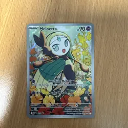 Pokemon Meloetta Illustration Rare MEP 026 Near Mint - Image 1