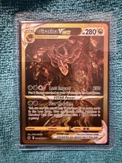Giratina VSTAR GG69/GG70 Secret Rare FA Pokemon SWSH Crown Zenith Gem - Image 1