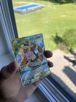 Pokemon TCG Mega Lopunny & Jigglypuff GX TAG TEAM Alt Full Art Holo 226/236 - Image 2