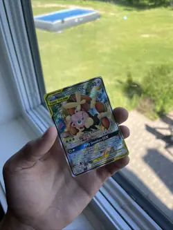 Pokemon TCG Mega Lopunny & Jigglypuff GX TAG TEAM Alt Full Art Holo 226/236 - Image 3
