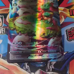The Pokemon Company Pokemon TCG Snorlax VMAX 142/202 Swsh01 Holo Ultra Rare 340 - Image 2