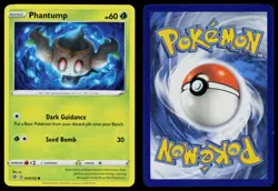 PHANTUMP 014/192 COMMON REBEL CLASH POKEMON NM - Image 3