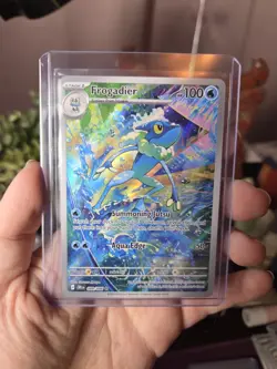 Pokemon TCG Frogadier IR 089/086 Chaos Rising - Image 1
