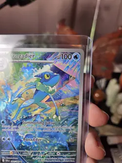 Pokemon TCG Frogadier IR 089/086 Chaos Rising - Image 3