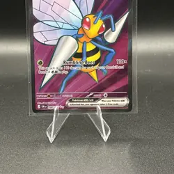 Beedrill ex 98/86 Full Art Double Ultra Rare Pokemon Chaos Rising - Image 2