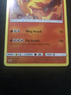 Moltres - SM143 - Holo Promo POKEMON SUN & MOON PROMOS LP - Image 2