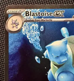 Pokemon TCG Blastoise EX- (MEW) #200/165 Special Illustration Rare - Image 4