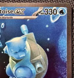 Pokemon TCG Blastoise EX- (MEW) #200/165 Special Illustration Rare - Image 5