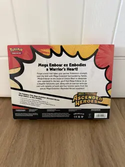 Pokemon TCG - Mega Evolution: Ascended Heroes Mega Emboar ex Box NEW AND SEALED - Image 2