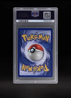 1999 POKEMON FOSSIL #4 DRAGONITE-HOLO UNLIMITED PSA 8 - Image 2