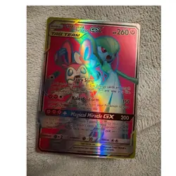 Pokemon Gardevoir & Sylveon GX 204/214 SM-Unbroken Bonds TAG TEAM Full Art Holo - Image 1
