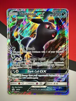 JUMBO Umbreon GX Oversized Promo SM36 Full Art Holo 2017 Pokemon LP - Image 1