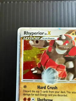 LP Pokemon Rhyperior LV.X Legends Awakened 145/146 - Image 3