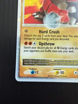 LP Pokemon Rhyperior LV.X Legends Awakened 145/146 - Image 5