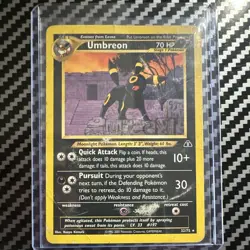 Nintendo Umbreon Neo Discovery Rare Regular (English) Unlimited 70 HP 32/75 - Image 1