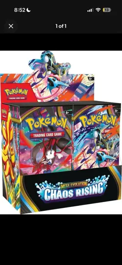 Pokemon Chaos Rising Booster Box Factory Sealed - Image 1