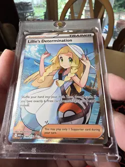 Pokemon Mega Evolution Secret Trainer Lillie's Determination 169/132 Ultra Rare - Image 2