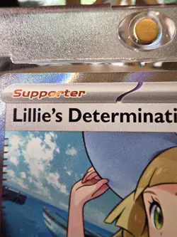 Pokemon Mega Evolution Secret Trainer Lillie's Determination 169/132 Ultra Rare - Image 3