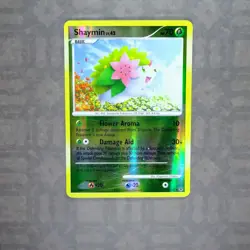 Pokemon TCG Shaymin LV. 42 014/127 Platinum (PL) Reverse Holo Rare 2009 MP - Image 1