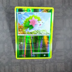 Pokemon TCG Shaymin LV. 42 014/127 Platinum (PL) Reverse Holo Rare 2009 MP - Image 2