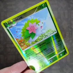 Pokemon TCG Shaymin LV. 42 014/127 Platinum (PL) Reverse Holo Rare 2009 MP - Image 4