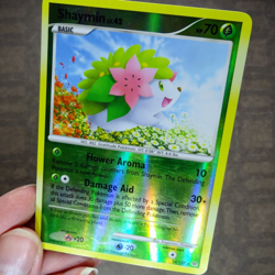 Pokemon TCG Shaymin LV. 42 014/127 Platinum (PL) Reverse Holo Rare 2009 MP - Image 5