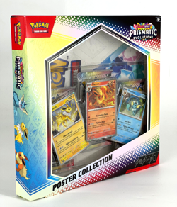 SEALED Pokemon TCG Scarlet & Violet Prismatic Evolutions Poster Collection Box - Image 2