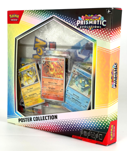 SEALED Pokemon TCG Scarlet & Violet Prismatic Evolutions Poster Collection Box - Image 3