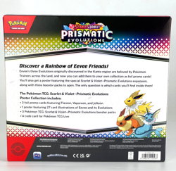 SEALED Pokemon TCG Scarlet & Violet Prismatic Evolutions Poster Collection Box - Image 4