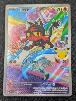 Pokemon First Partner Illustration Series 1 Alolan Starters Promo Set NM (E) - Image 2