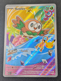 Pokemon First Partner Illustration Series 1 Alolan Starters Promo Set NM (E) - Image 4