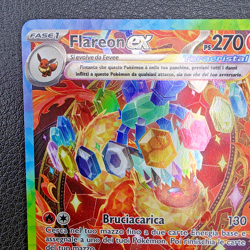 Pokemon Flareon ex 146/131 Special Illustration Rare Prismatic Evolutions ITA NM - Image 3