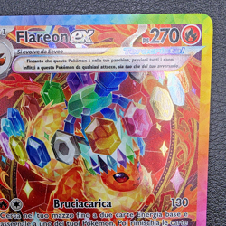 Pokemon Flareon ex 146/131 Special Illustration Rare Prismatic Evolutions ITA NM - Image 4