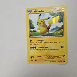 Pokemon Pikachu 115/114 Black & White Secret Rare Holo Basic 60 HP English 2011 - Image 1