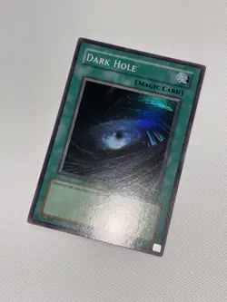 Yu-Gi-Oh! Dark Hole - LOB-052 - Super Rare - NA Englisch - UNLIMITED - 2002 - Image 2